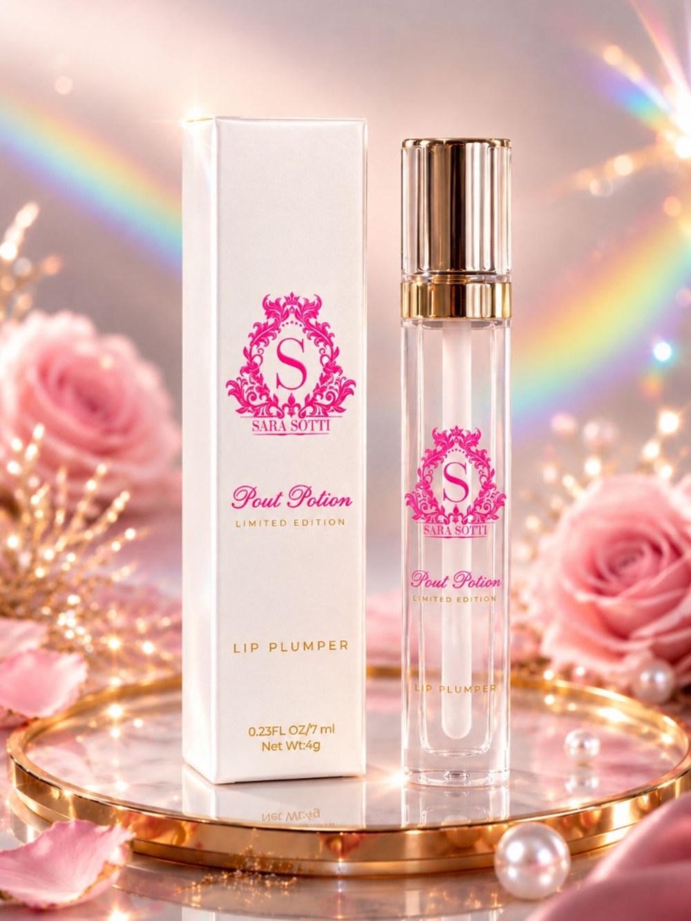Pout Potion Lip Plumper — Clear Pink
